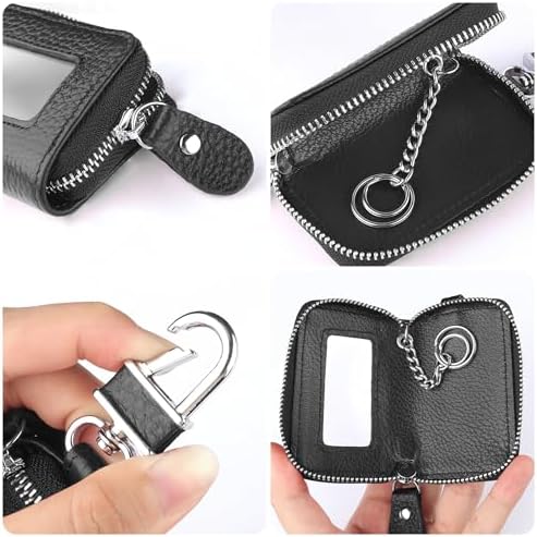 Car Key Fob Case for Replacing Old Key Fob Cover, Genuine Leather Car Key Case - Image 5