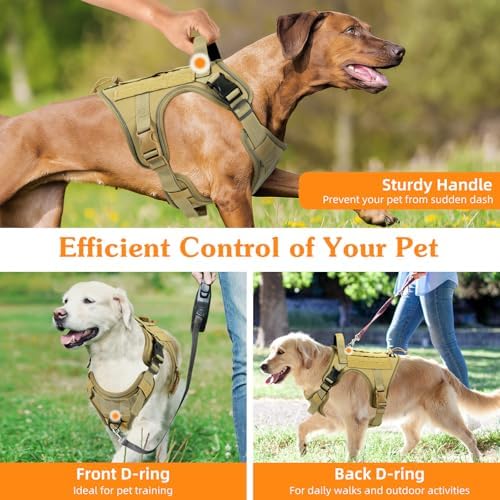 VavoPaw Heavy Duty Tactical Dog Harness - Image 5