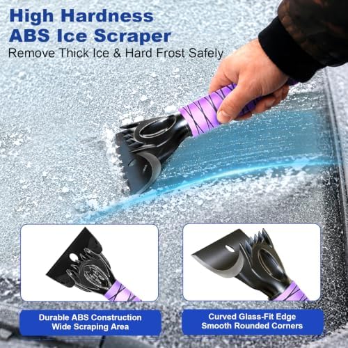 44 Inch Snow Brush with Ice Scraper - Image 6