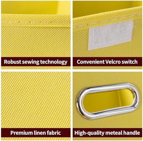 STOREONE Fabric Storage Cube Bins Foldable Organizer Container Collapsible - Image 7