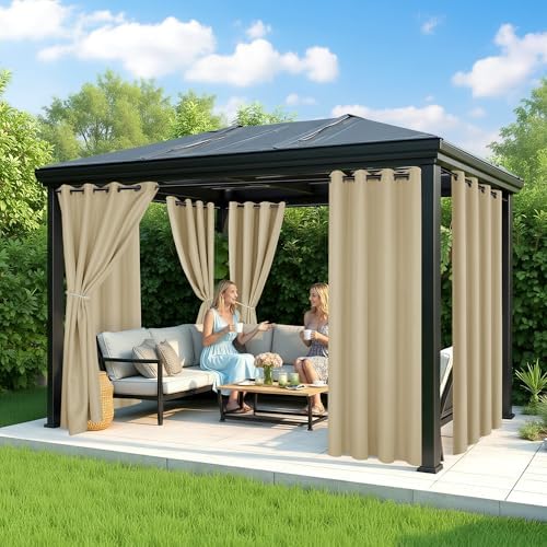 Extra Wide Outdoor Curtains Waterproof - Image 4
