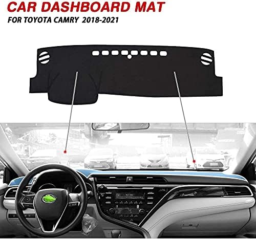 Autorder Dashboard Cover Mat for 2018-2022 2023 2024 Toyota Camry Accessories - Image 3