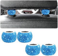 XINLIYA 4 Pack Car Headrest Collars, Bling Car Head Rest Collars Rings Decor by XINLIYA