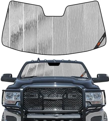 Pigenius Windshield Sun Shade for Ram 2500/3500/4500/5500 2019-2024 Without by Pigenius