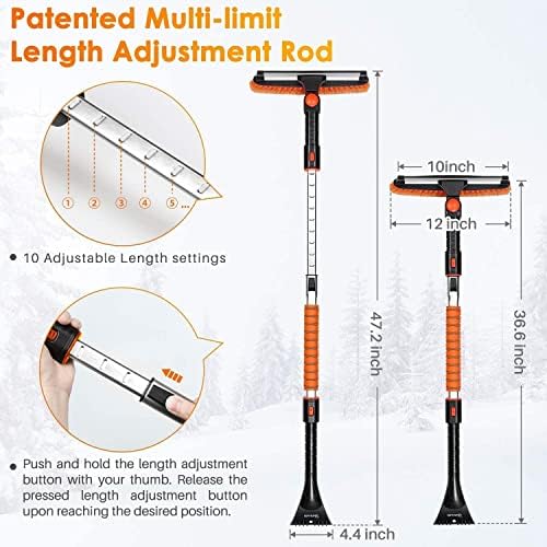 27'' Classic and 47.2'' Upgraded Ice Scraper - Image 5