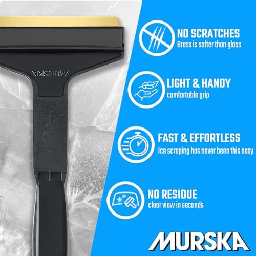 Car Ice Scraper Brass Blade - Image 2