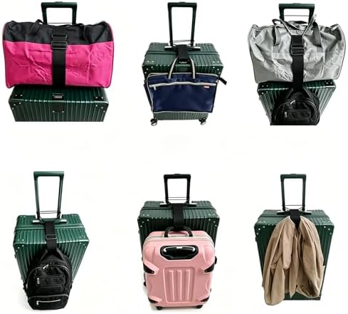 Luggage Straps for Suitcases, Adjustable Luggage Connector Straps, Portable - Image 6