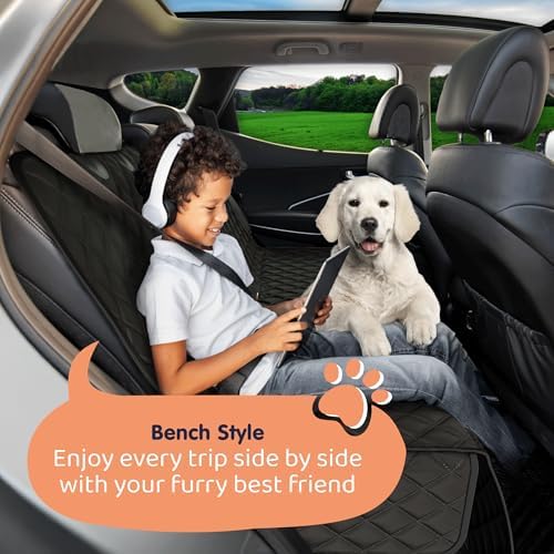 Dog Car Seat Cover for Back Seat, Dog Hammock for Car, Truck & Tesla - Image 5