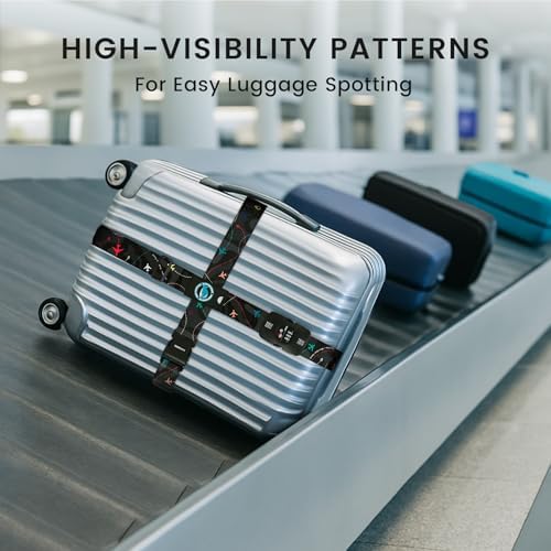 Travelkin Luggage Straps TSA Approved, Suitcase Straps - Image 4
