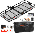Mockins 70"x30"x6" XXL Folding Cargo Hitch Carrier by Mockins