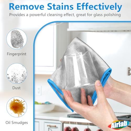 Airlab Glass Polishing Streak Free Miracle Cleaning Cloth - Image 2