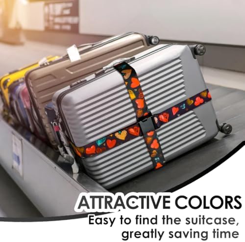 Gutsdoor Luggage Straps for Suitcases Adjustable Travel Belt, Connector Holds - Image 5