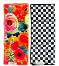 Double-Sided Microfiber Hand Towels, Waffle Kitchen Towels Set by CraeHome
