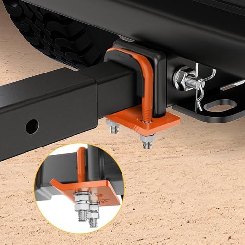 Nilight Trailer Hitch Tightener Anti-Rattle Orange U-Bolt - Image 7