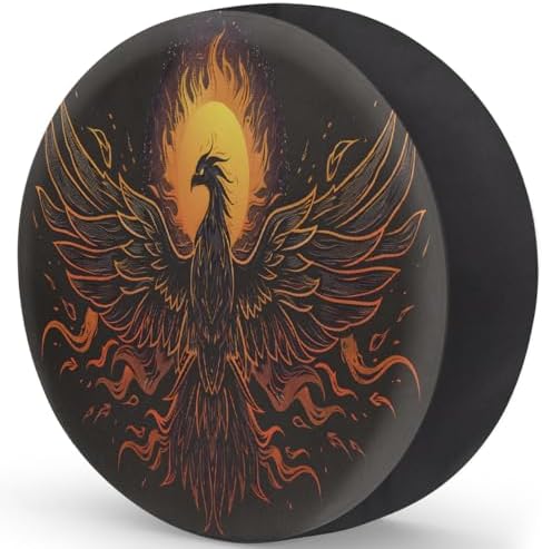 Phoenix Sun Art Spare Tire Cover Dust-Proof Wheel Protector - Image 2