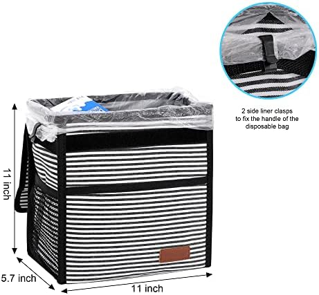Femuar Leak Proof Car Trash Can - Image 2