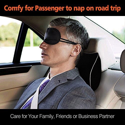 Car Neck Support Pillow for Driving, Car Seat Headrest Pillow Memory Foam - Image 3