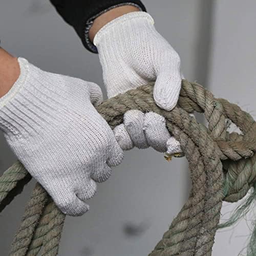 Evridwear Cotton Polyester String Knit Shell Safety Protection Work Gloves - Image 5