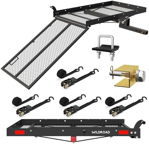 WILDROAD 48"x26" Hitch Cargo Carrier by WILDROAD