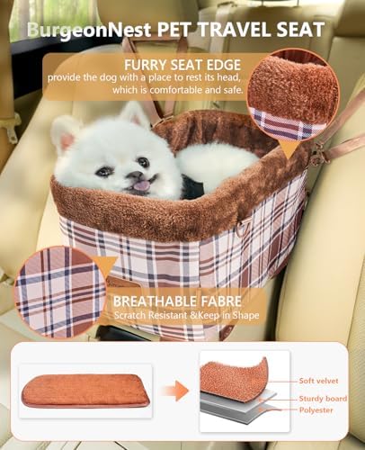 BurgeonNest Center Console Dog Car Seat - Image 4