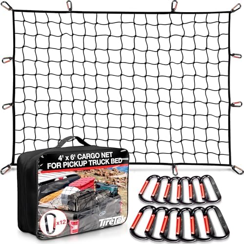 Cargo Net for Pickup Truck Bed – Truck Bed Net by TireTek