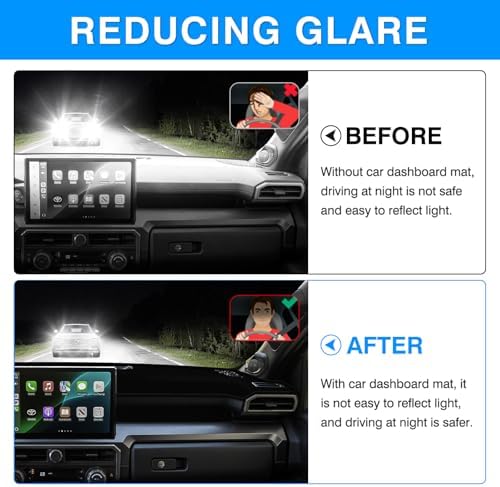 Autorder Dashboard Cover Mat for Toyota 4Runner 2025 2026 / Toyota Tacoma 2024 - Image 4