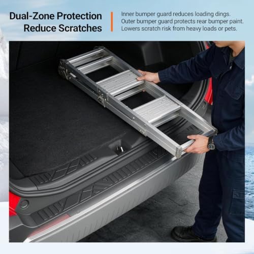 powoq 2PCS Rear Bumper Guard Compatible - Image 3