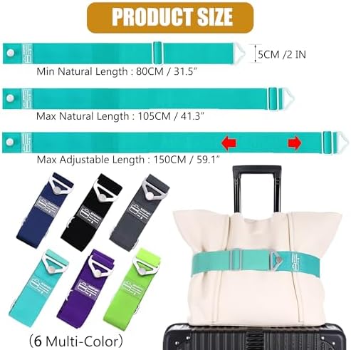 SOWPOPY Travel Belt Luggage Straps - Image 3