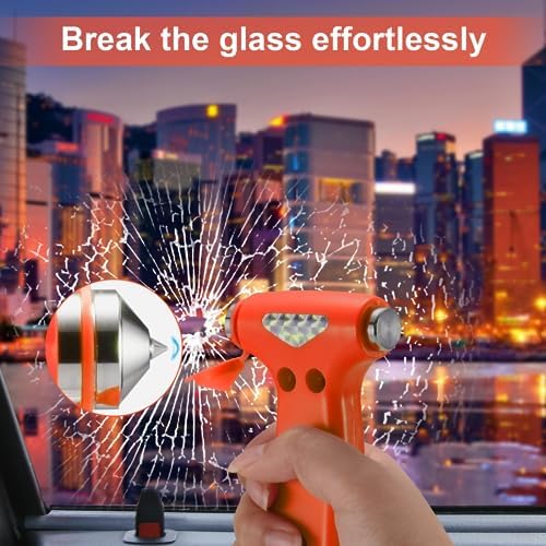 THINKWORK Car Safety Hammer, 3-in-1 Emergency Escape Tool - Image 3