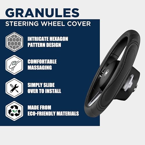 Road Comforts Car Steering Wheel Cover - Image 4