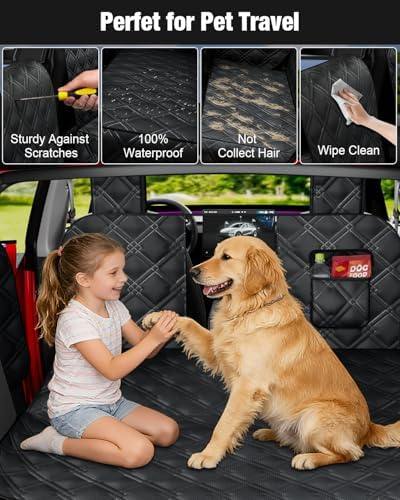 Dog Car Seat Cover for Back Seat Compatible - Image 5