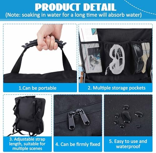 Boat Seat Backpack Boat Backseat Storage Organizer - Image 3