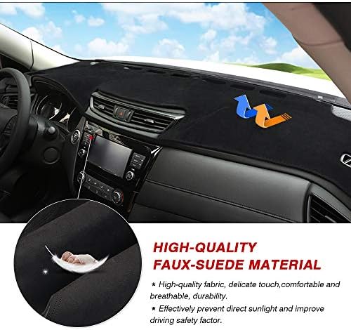 CARTIST Dashboard Cover Mat for 2014-2018 2019 2020 Nissan Rogue Accessories - Image 5