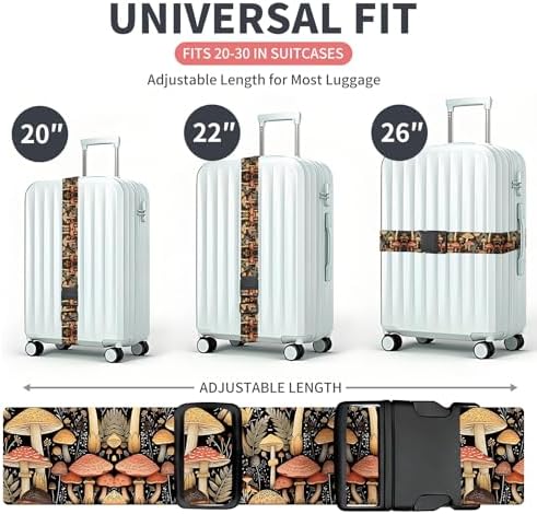 Luggage Strap for Suitcases Adjustable Travel Belt - Image 5