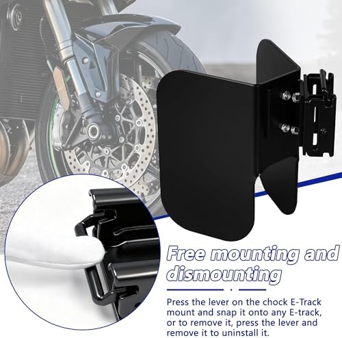 dreamdragon Wheel Chock for E-Track System, E-Track Accessories Compatible - Image 6