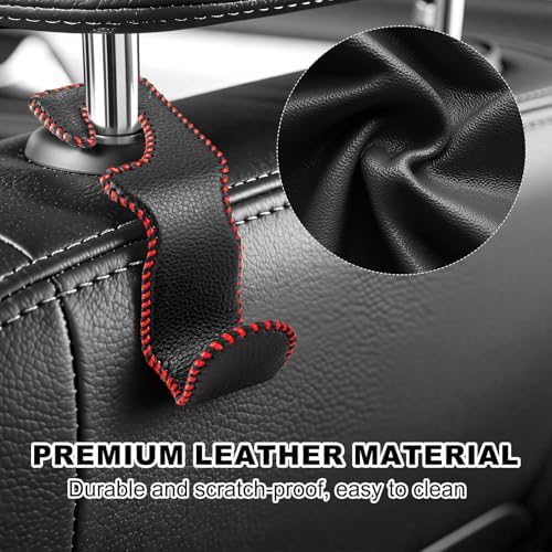 Car Seat Hooks for Purses and Bags, 2 Pack Car Purse Holder for Grocery Bag - Image 3