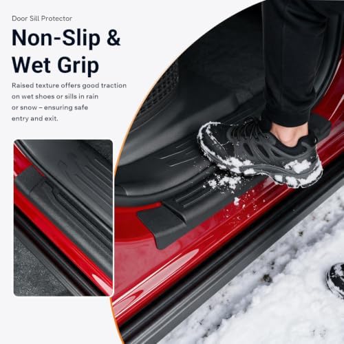 powoq 4PCS Door Sill Protector Compatible - Image 4