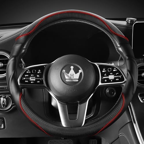 HighnessHwoo 3D Car Steering Wheel Cover Comfort Grip Massage Sporty Anti-Slip by HighnessHwoo