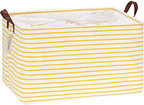 Hinwo 70L Extra Large Canvas Storage Bin by Hinwo