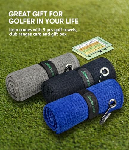 Jiskan Pro Golf Towel Microfiber Golf Towel - Image 5