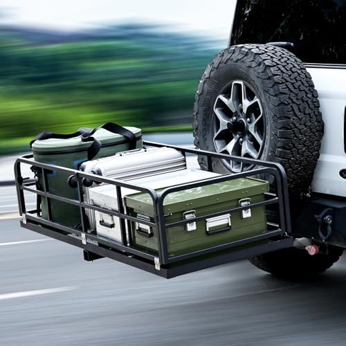 Heavy Duty Hitch Mount Cargo Carrier - Image 5
