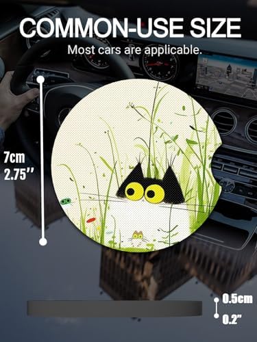 WOCOCN Cute Cup Holder Coasters - Image 6