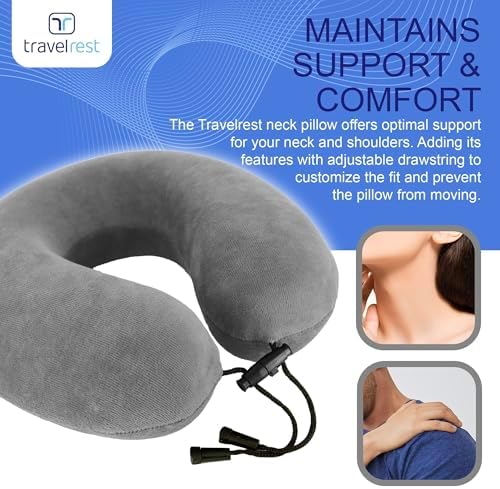 TRAVELREST Curl Neck Pillow Travel Essentials - Image 7