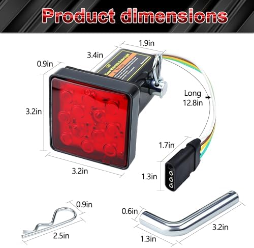 Cenipar Trailer Hitch Receiver Cover - Image 2