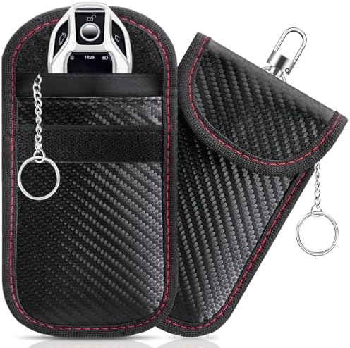 LivTee Faraday Key Fob Protector, RFID Blocking Faraday Bag by LivTee