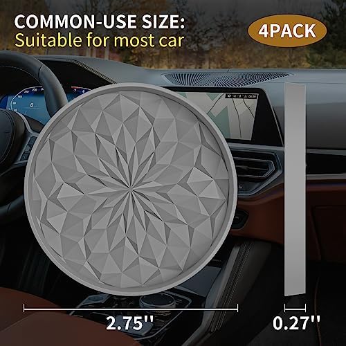 ME.FAN Car Cup Coaster Silicone Car Coasters/Cup Mats - Image 2