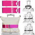 2-in-1 Travel Belt for Luggage Over Handle, Luggage Belt for Carry on Bag by LvliLighting