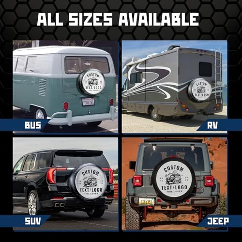 Custom PVC Leather Spare Tire Cover - Image 4