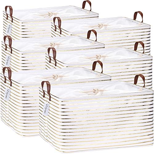 Hinwo 70L Extra Large Canvas Storage Bin by Hinwo