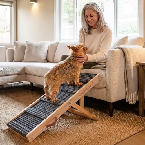 Dog Ramp for Couch, Adjustable Foldable Portable for Small Dogs by Unknown